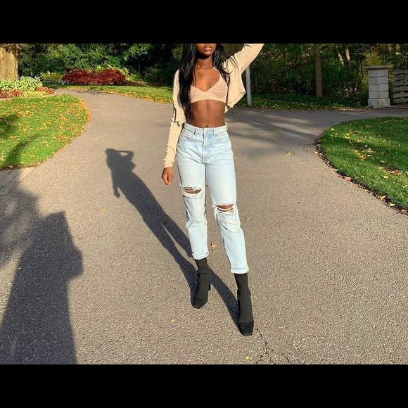 Zara mom jeans